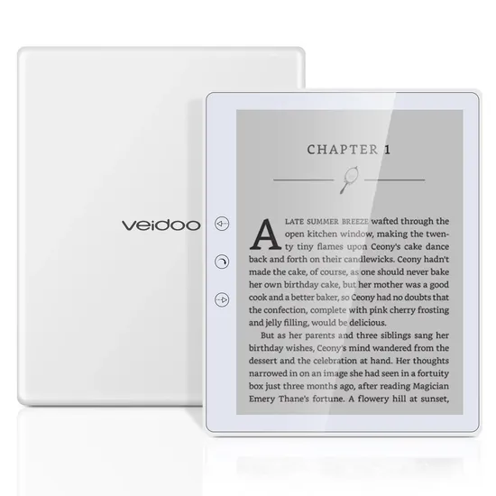 10 Inch Ebook Reader 4GB+64GB Electronic Book Reader Device with Android 11, Quad Core, WiFi Optional, Bt, TF, A4, Metal, Pre