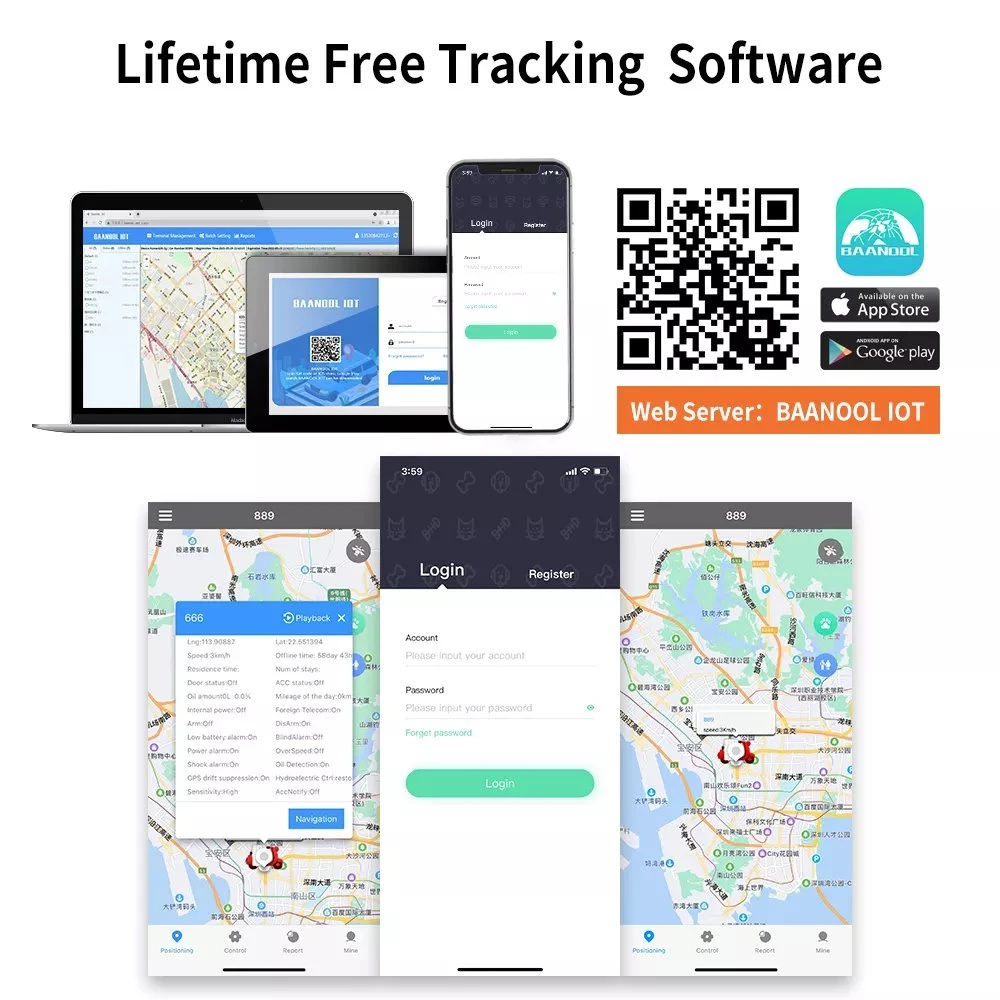 4G LTE GPS Tracker 401c Coban GPS Car Tracker Locator GPS Tracking Device with Free Baanool Iot APP