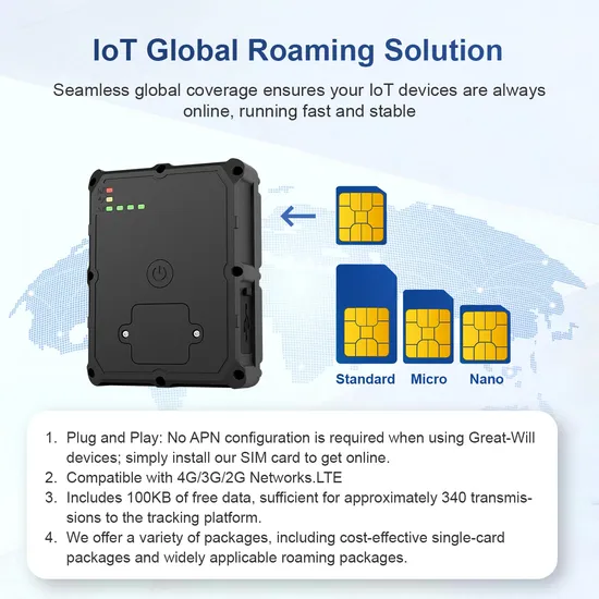 Multi Functional IoT Roaming Card Global Coverage High