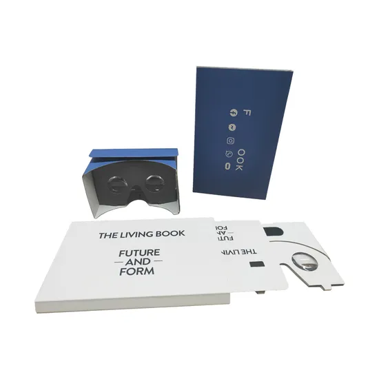 Custom Logo DIY Google Cardboard Vr Headset Box for Mobile 