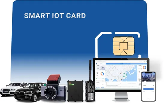 IoT Data SIM Card for 360 Days Compatible Worldwide Networks for Car Security GPS Dashcam IoT Device Roaming Global Coverage 
