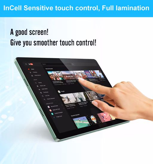 10.1 Inch Aluminum Alloy Metal Casing Incell Multi Touch Screen 4G Android Tablet PC