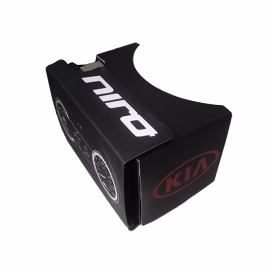 2022 Factory Wholesale Customized Logo Printing Vr Cardboard 3D Virtual Reality Glasses Vr Cardboard Headset